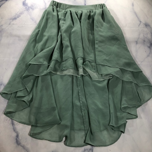 Urban Outfitters Staring at Stars Mint Green Skirt - Picture 3 of 8